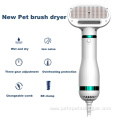 pet hair dryer 2 in1 cats brush dryer